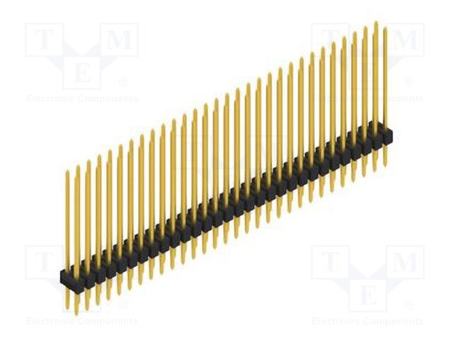 Connector: pin strips; pin header; male; PIN: 60; 2.54mm; THT; 2x30