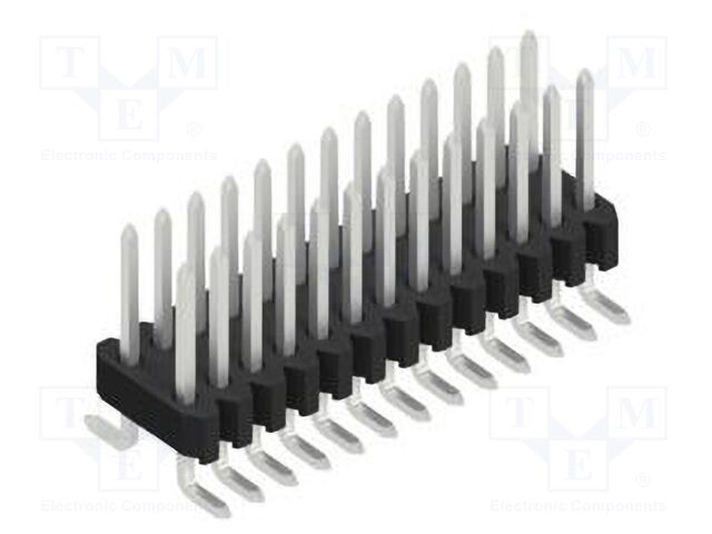 Connector: pin strips; pin header; male; PIN: 26; 1.27mm; SMT; 2x13