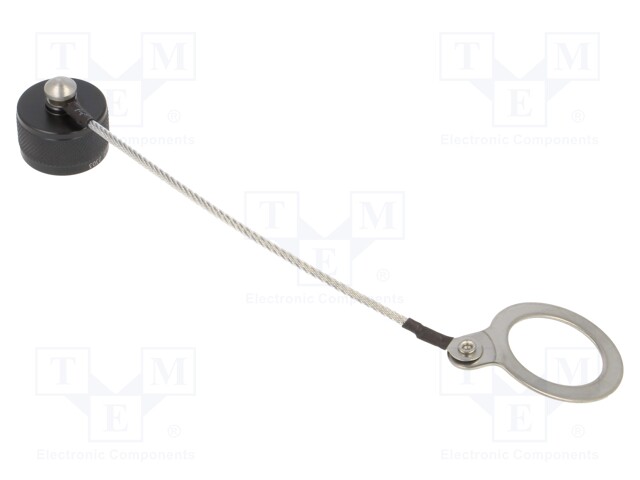 Accessories: protection cover; black; size 11; aluminium alloy