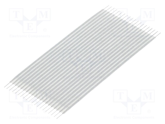 Connector: jumper cable; Cable ph: 1.27mm; L: 50.8mm; straight