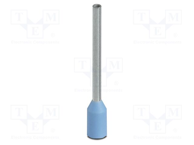 Tip: bootlace ferrule; insulated; copper; 0.25mm2; Bit len: 12mm