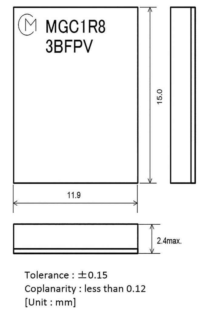 Converter: DC/DC; 6.5W; Uin: 3.3÷5.5V; Uout: 0.85VDC; Uout2: 0.85VDC