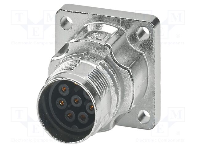 Connector: M17; socket; M17 PRO; PIN: 8; 630V; 14A; IP67; 7+PE