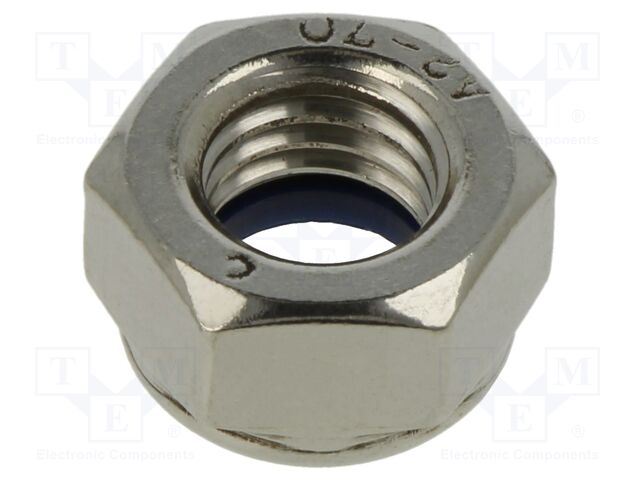 Nut; hexagonal; M12; 1.75; A2 stainless steel; 19mm; BN 637