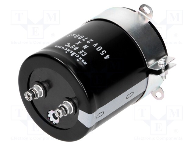 Capacitor: electrolytic; 2700uF; 450VDC; Ø76.2x100mm; ±20%; 20000h