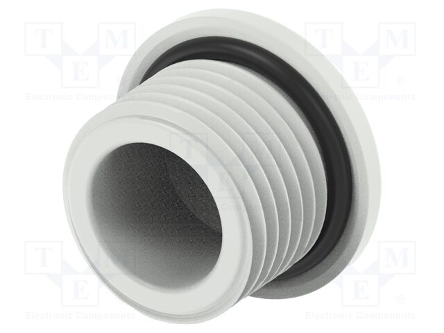 Stopper; polyamide; light grey; IP68; Entrelec; Gland: PG9; 10mm