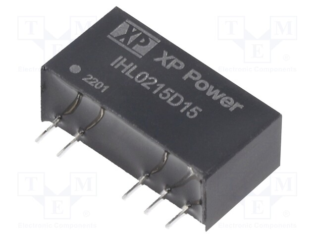 Converter: DC/DC; 2W; Uin: 13.5÷16.5V; Uout: 15VDC; Uout2: -15VDC