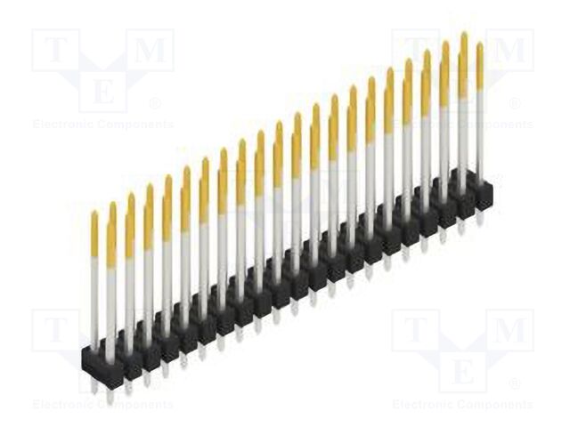 Connector: pin strips; pin header; male; PIN: 42; 2.54mm; THT; 2x21