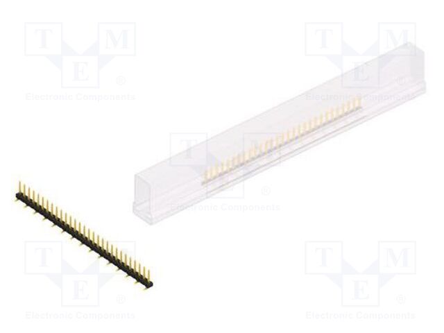 Connector: pin strips; pin header; male; PIN: 29; 2mm; SMT; 1x29