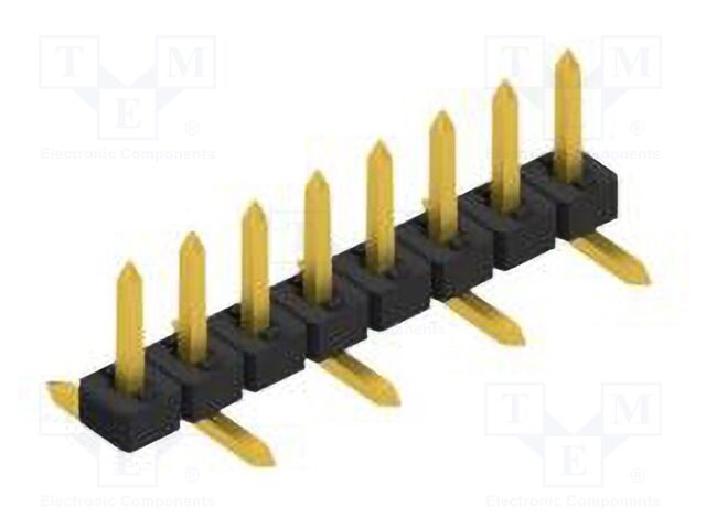 Connector: pin strips; pin header; male; PIN: 8; 2mm; SMT; 1x8; 100V