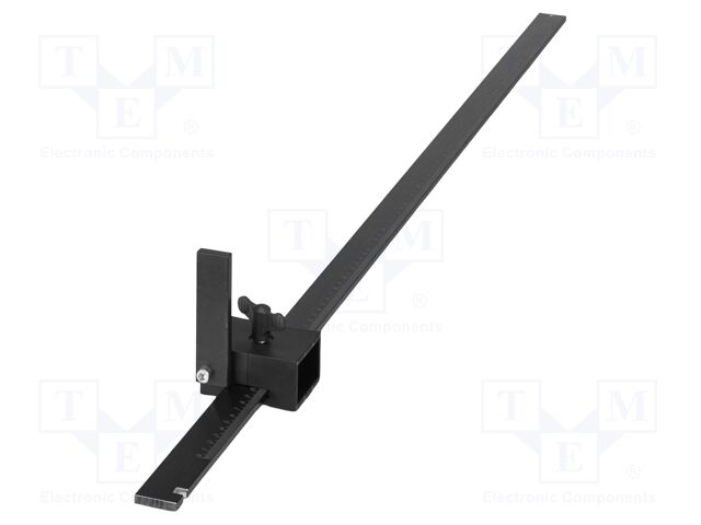 Measure; DIN rail; L: 1m; inch,metric,rail