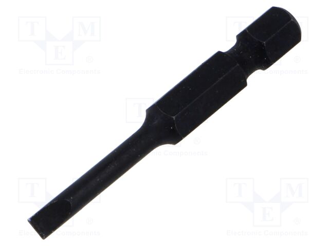 Screwdriver bit; slot; 3,5x0,6mm; Overall len: 50mm