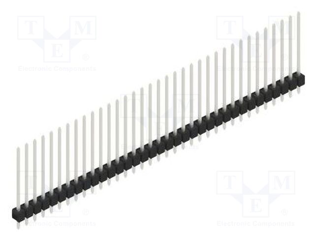 Connector: pin strips; pin header; male; PIN: 35; 2.54mm; THT; 1x35