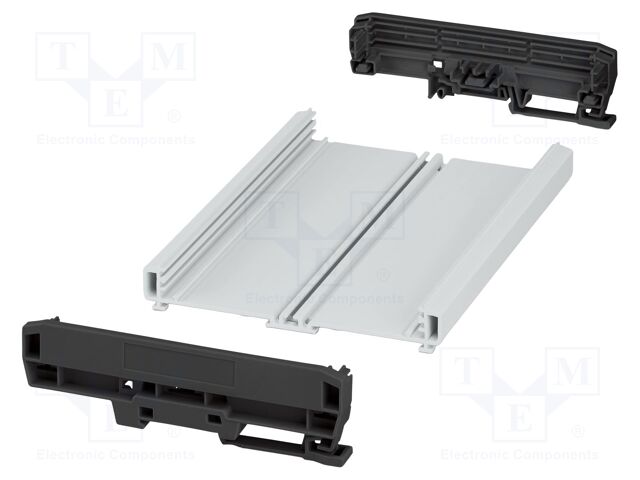 Enclosure: for DIN rail mounting; Y: 142.3mm; X: 183.8mm; UL94V-0