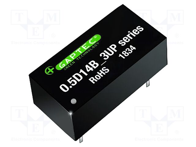 Converter: DC/DC; 500mW