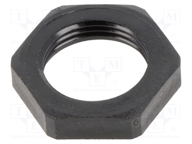 Nut; Thread: metric; fibre glass reinforced polyamide; -40÷105°C