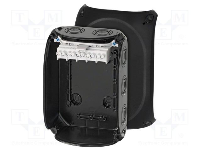 Enclosure: junction box; X: 130mm; Y: 180mm; Z: 77mm; IP66,IP67