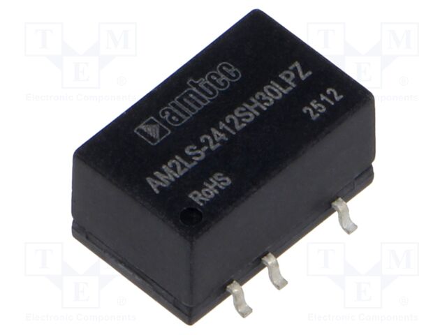 Converter: DC/DC; 2W; Uin: 21.6÷26.4V; Uout: 12VDC; Iout: 167mA; SMD