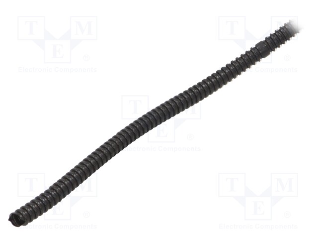 Protective tube; Conduit size: 10; LDPE; black; L: 100m; Øint: 7mm