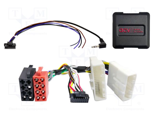 Adapter for control from steering wheel