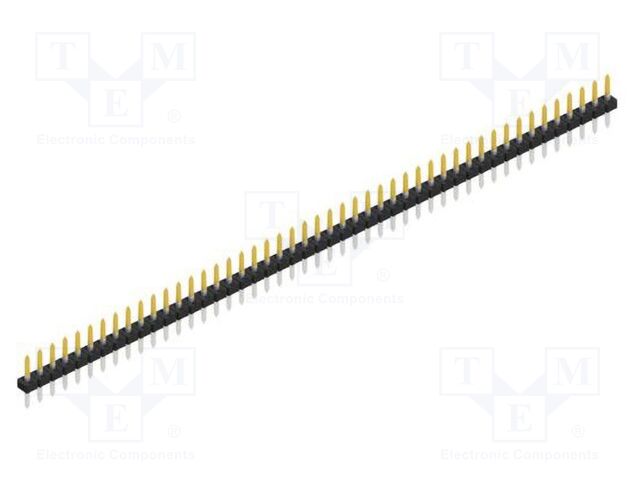Connector: pin strips; pin header; male; PIN: 47; 2mm; THT; 1x47
