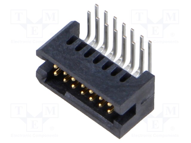 Connector: PCB to PCB; male; PIN: 14; 1.27mm; TFM; THT; socket; 3.7A