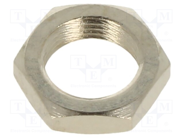 Accessories: nut; for mounting banana sockets on the panel