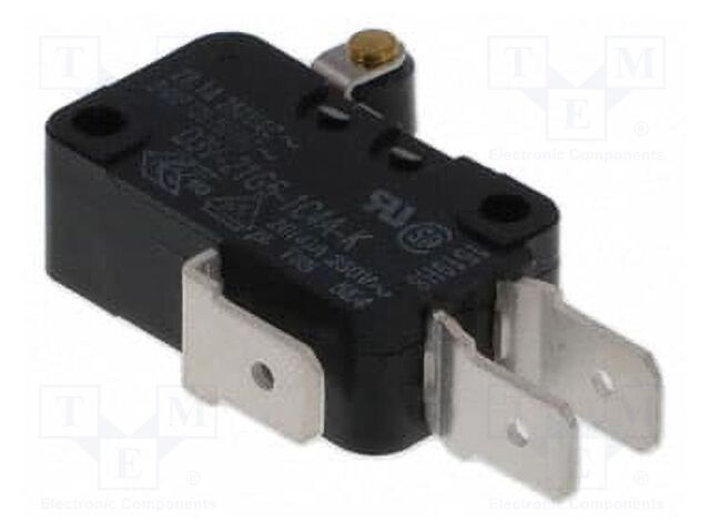 Microswitch SNAP ACTION; with lever (with roller); SPDT; Pos: 2