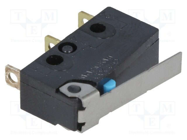 Microswitch SNAP ACTION; with lever; SPDT; 0.1A/125VAC; ON-(ON)