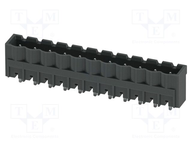 PCB headers, nominal cross section: 2.5 mm?, color: black, n