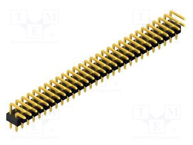 Connector: pin strips; pin header; male; PIN: 58; 2.54mm; THT; 2x29