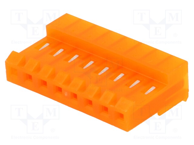 Plug; wire-board; female; MTA-156; 3.96mm; PIN: 8; IDC; for cable