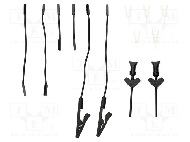 Clamp test lead set; PCBite