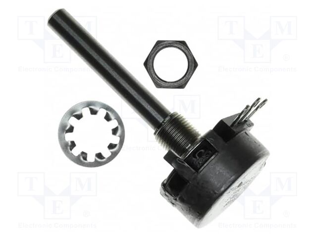 Potentiometer: shaft