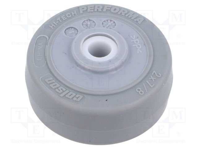 Transport wheel; Ø: 50mm; W: 20mm; 70kg; Man.series: HI-TECH®