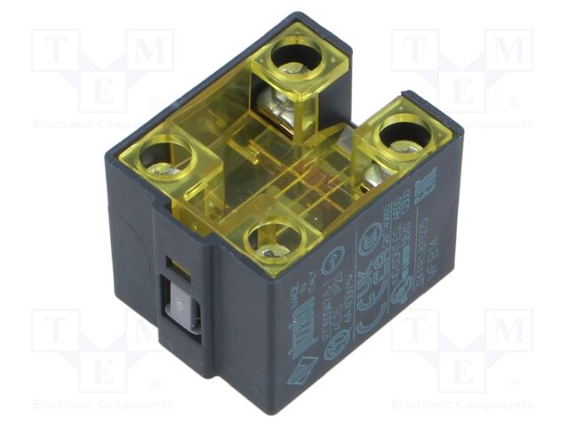 Contact block; NC x2; 10A; max.400VAC; max.250VDC; -40÷80°C