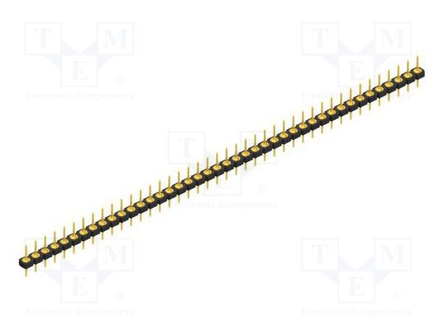 Connector: pin strips; pin header; male; PIN: 42; 2.54mm; THT; 1x42
