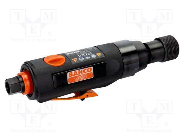 Tool: low revolution grinder; pneumatic