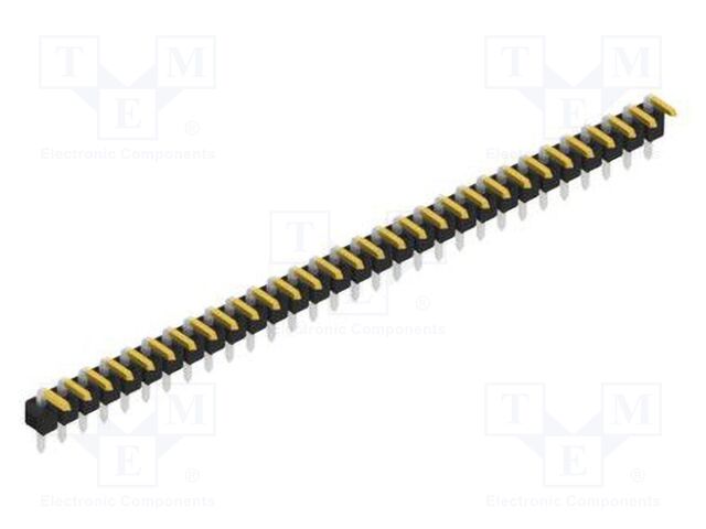 Connector: pin strips; pin header; male; PIN: 30; 2.54mm; THT; 1x30