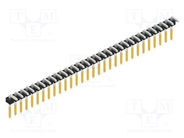 Connector: pin strips; pin header; male; PIN: 30; 2.54mm; THT; 1x30