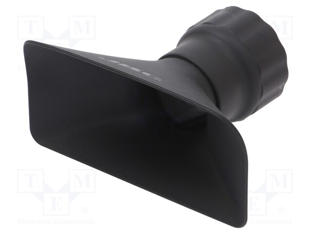 Soldering accessories: fume absorber head; Shape: rectangular