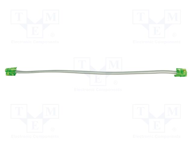 Test lead; adapter,RJ11,RJ45; 229mm; 1pcs.