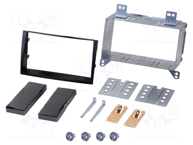 Radio frame; Kia; 2 DIN; black