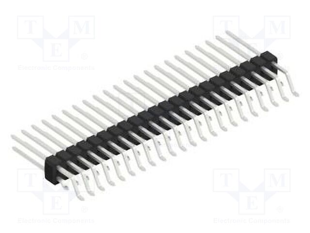 Connector: pin strips; pin header; male; PIN: 44; 2.54mm; SMT; 2x22