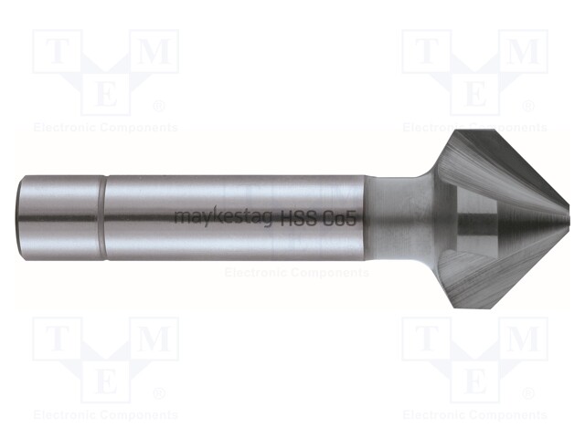 Countersink; high speed steel cobalt HSS-Co; Mounting: rod 6mm