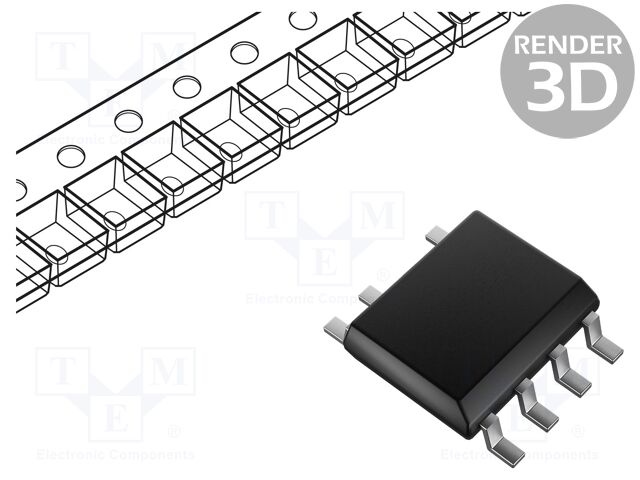 IC: PMIC; AC/DC switcher,SMPS controller; Uin: 85÷265V; SO-8C