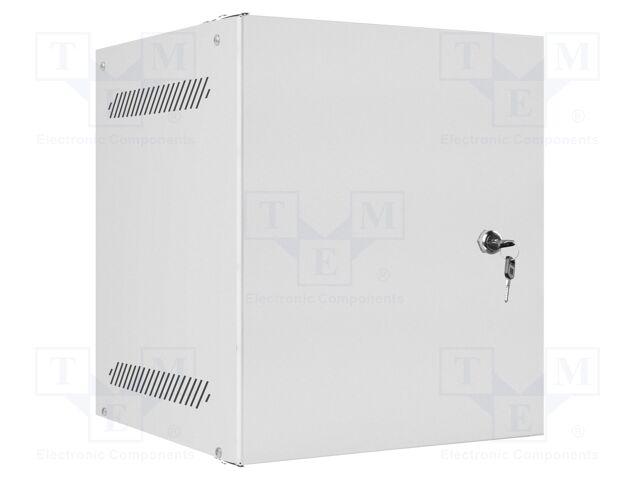 Enclosure: rack cabinet; Standard: 10"; 6U; grey; Z: 310mm; X: 280mm