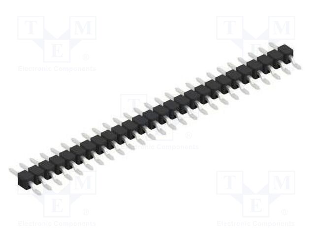 Connector: pin strips; pin header; male; PIN: 26; 2.54mm; SMT; 1x26