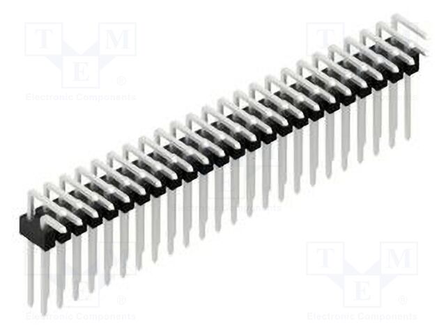 Connector: pin strips; pin header; male; PIN: 48; 2.54mm; THT; 2x24