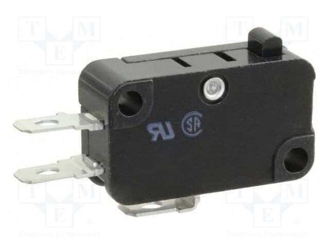 Microswitch SNAP ACTION; without lever; SPDT; 10A/250VAC; Pos: 2